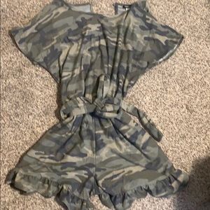 Camo romper